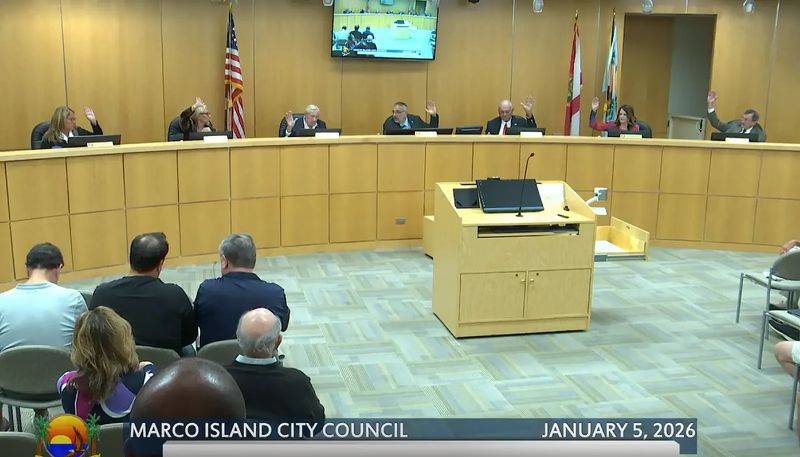Marco Island City Council meeting, January 5, 2026